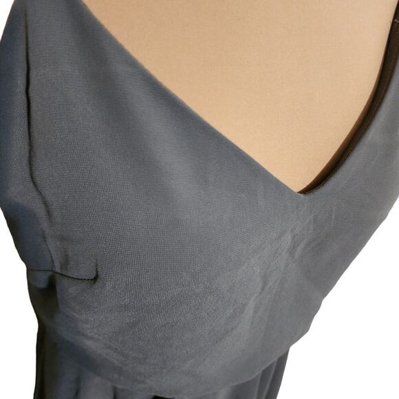 Jenny Yoo Inesse Dress size 8 bhldn grey flowy classic - Picture 4 of 12